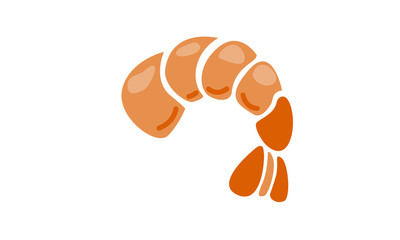 えびのむき身イラスト