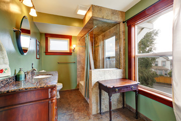 Bathroom interior