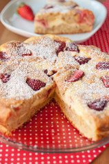 Erdbeerkuchen