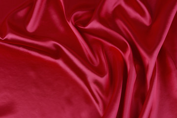 Red silk