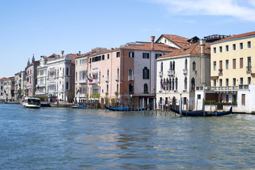 The Grand Canal in Venice