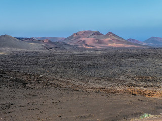 volcanic landscape of Lanzarote