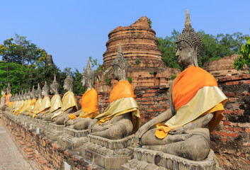 Fototapeta na wymiar Buddha images