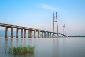 jiujiang yangtze river cable stayed bridge