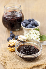 Blueberry jam