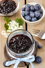 Blueberry jam