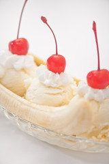 Banana Split Ice Cream