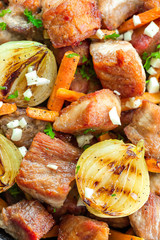 Meat with vegetables