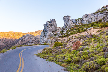 The Andes, Road Cusco-Puno in Peru,South America