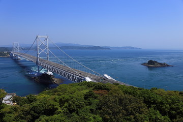 Onaruto Bridge in Tokushima, Japan