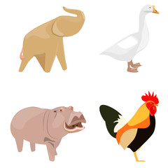 Animal vector set