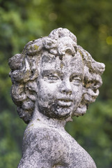 vintage garden statue