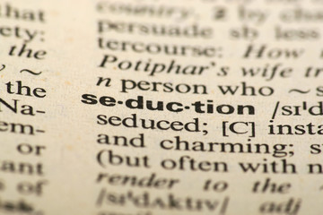 Word seduction in a dictionary