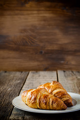 two croissants
