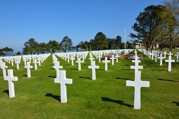 Cimetiere Americain Omaha beach 1944-5