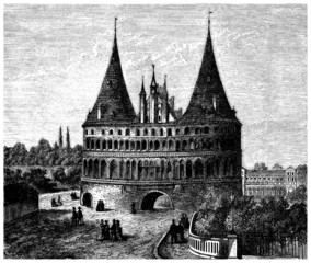 Gothic Monument - 15th century (view 19th century)