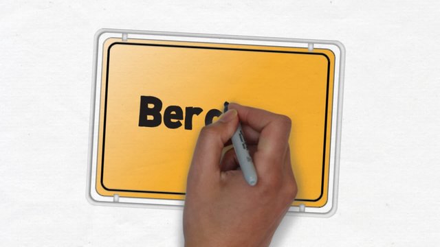 Berching Ortseingangsschild Ortsschild Ortseingang Stadt