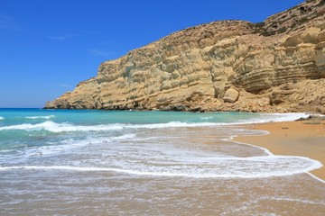 Crete - Red Beach in Matala