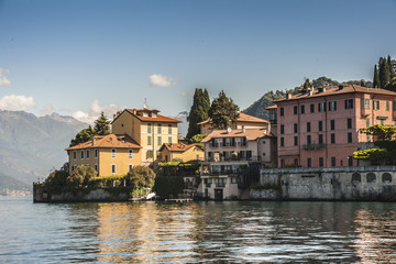 Obraz premium ville del lago di como
