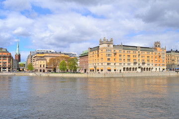 Fototapeta na wymiar Central Stockholm