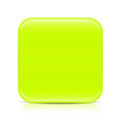 Lime green blank icon template with copy space