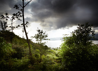 Lake in a forest, Costa Rica