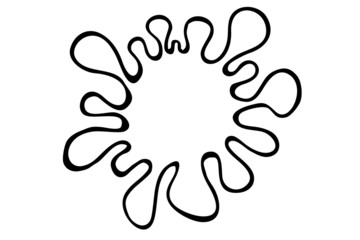 Obraz premium splash