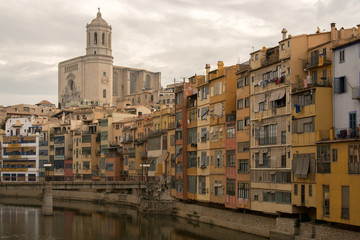 Fototapeta na wymiar Girona, Katalonien, Kathedrale