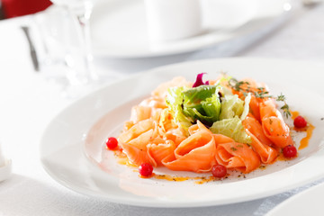 fish carpaccio