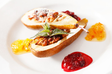 baked pear