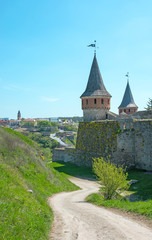 Fototapeta na wymiar View of the Old Castle