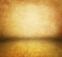 Creative technological background. Inside an empty room