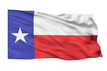 Fototapeta na wymiar Texas Flag.
