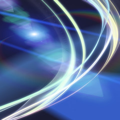 futuristic wave background design with lights