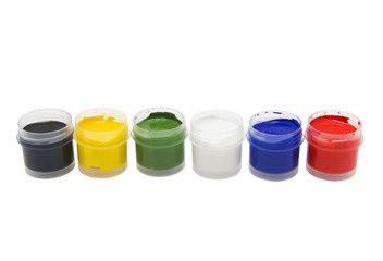 Multicolored paints