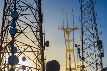 Sutro Tower telecommunication tower