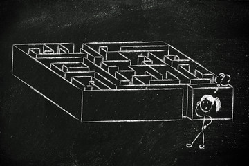 metaphor maze design: find your way