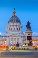 Obraz premium San Francisco City Hall