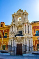 Naklejka na ściany i meble Palacio de San Telmo, Seville