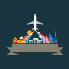 Travel and tourism background