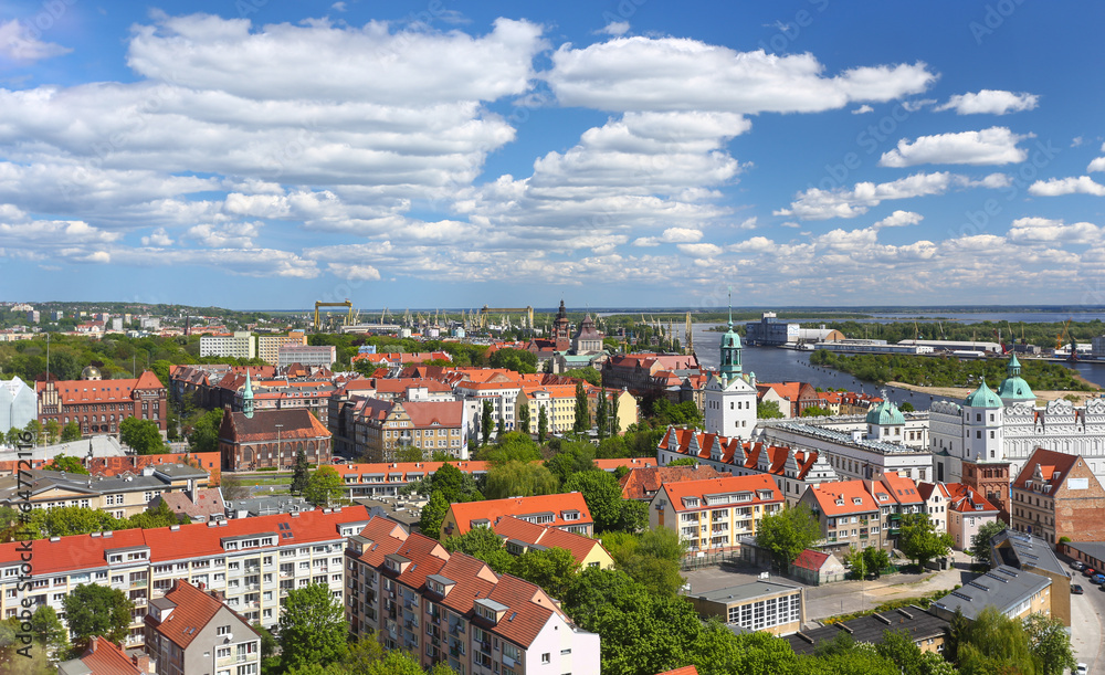 Poster Szczecin - Panorama