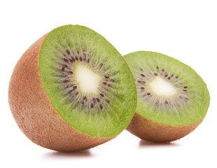 Fototapeta premium Sliced kiwi fruit half