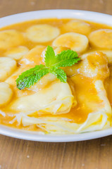 Crepe banana