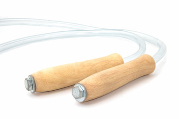 jump rope isolated on white
