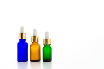 Cosmetics bottles