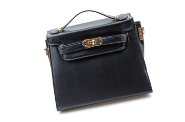 Handbag isolated white background