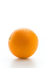 Orange isolated on white