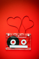 Vintage audio cassette