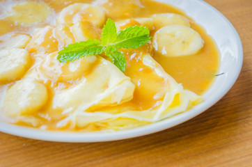 Crepe banana