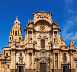 Fototapeta na wymiar Cathedral de Santa Maria. Murcia